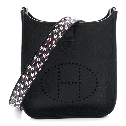 Taurillon Clemence Zigzag Evelyne TPM Caban Black Bleu Zellige Indigo