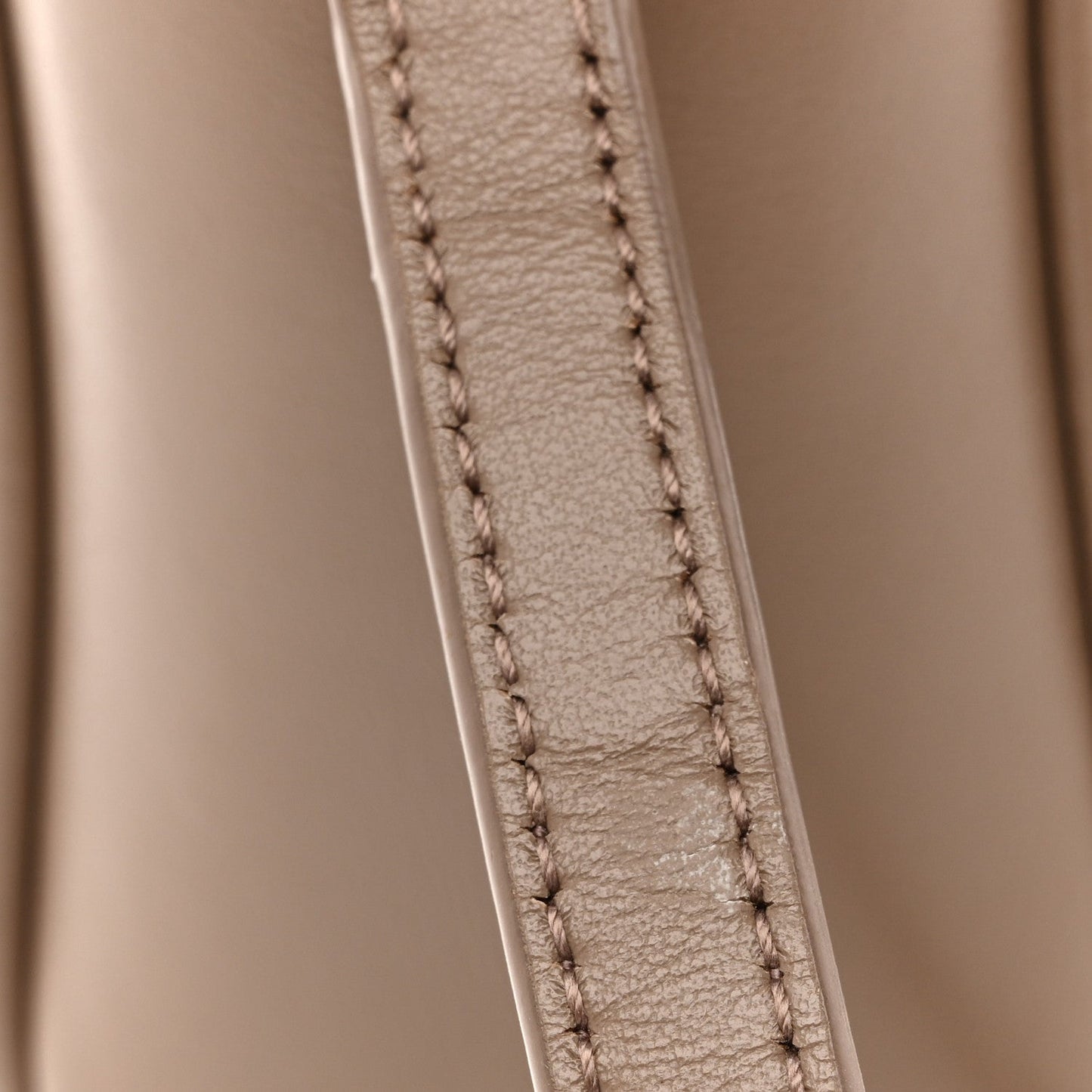 Calfskin Matelasse Monogram Lou Camera Bag Dark Beige