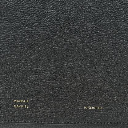 Calfskin Box Shoulder Bag Black