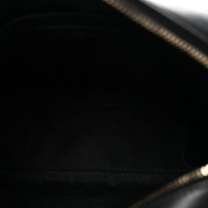 Calfskin Matelasse Monogram Lou Camera Bag Black
