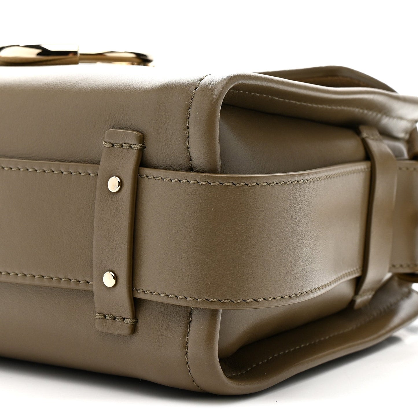 Calfskin Mini Tess Day Bag Motty Grey
