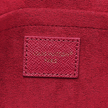 Monogram Pochette Felicie Chain Wallet Fuchsia