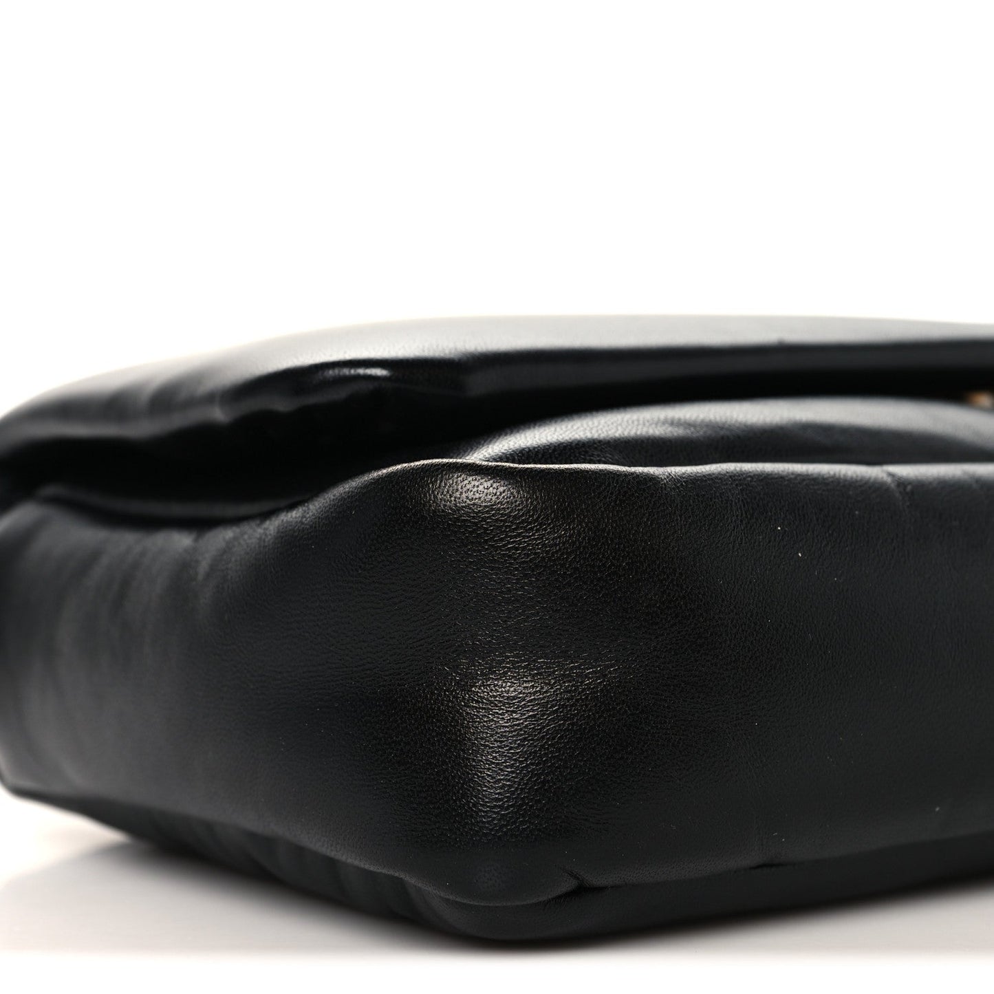 Lambskin Small GG Milano Top Handle Shoulder Bag Black