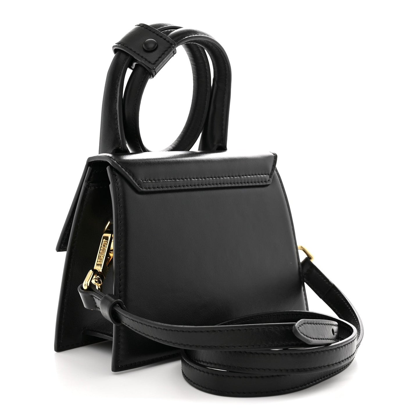 Smooth Calfskin Le Chiquito Noeud Black