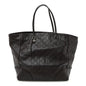 Guccissima Medium Bree Zippered Tote Chocolate