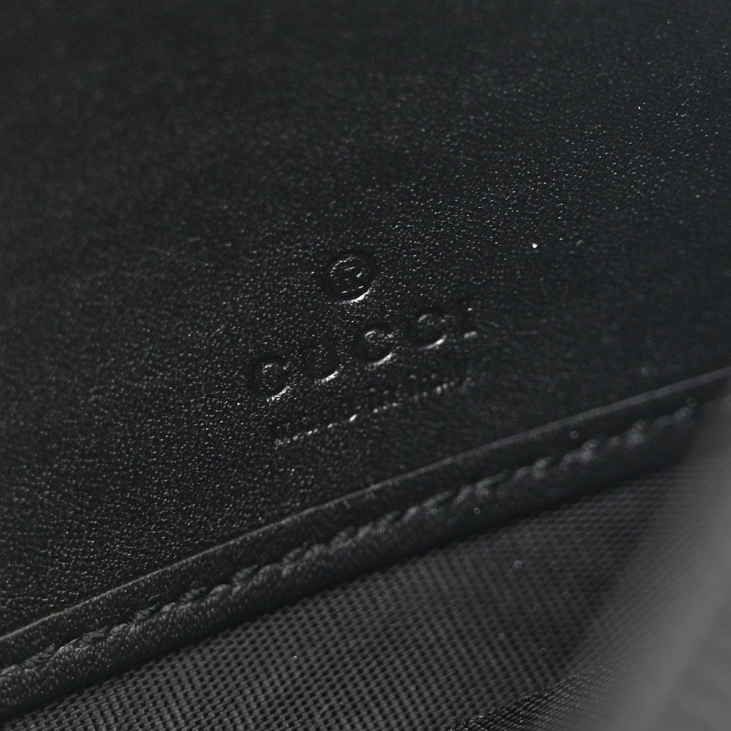 Suede Patent Web Ophidia Wallet On Chain Black