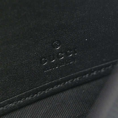 Suede Patent Web Ophidia Wallet On Chain Black