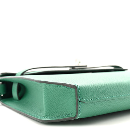 Epsom Kelly Depeches 25 Pouch Vert Jade