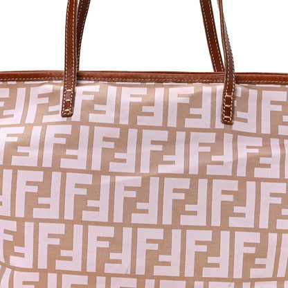 Zucca Roll Tote Beige Brown