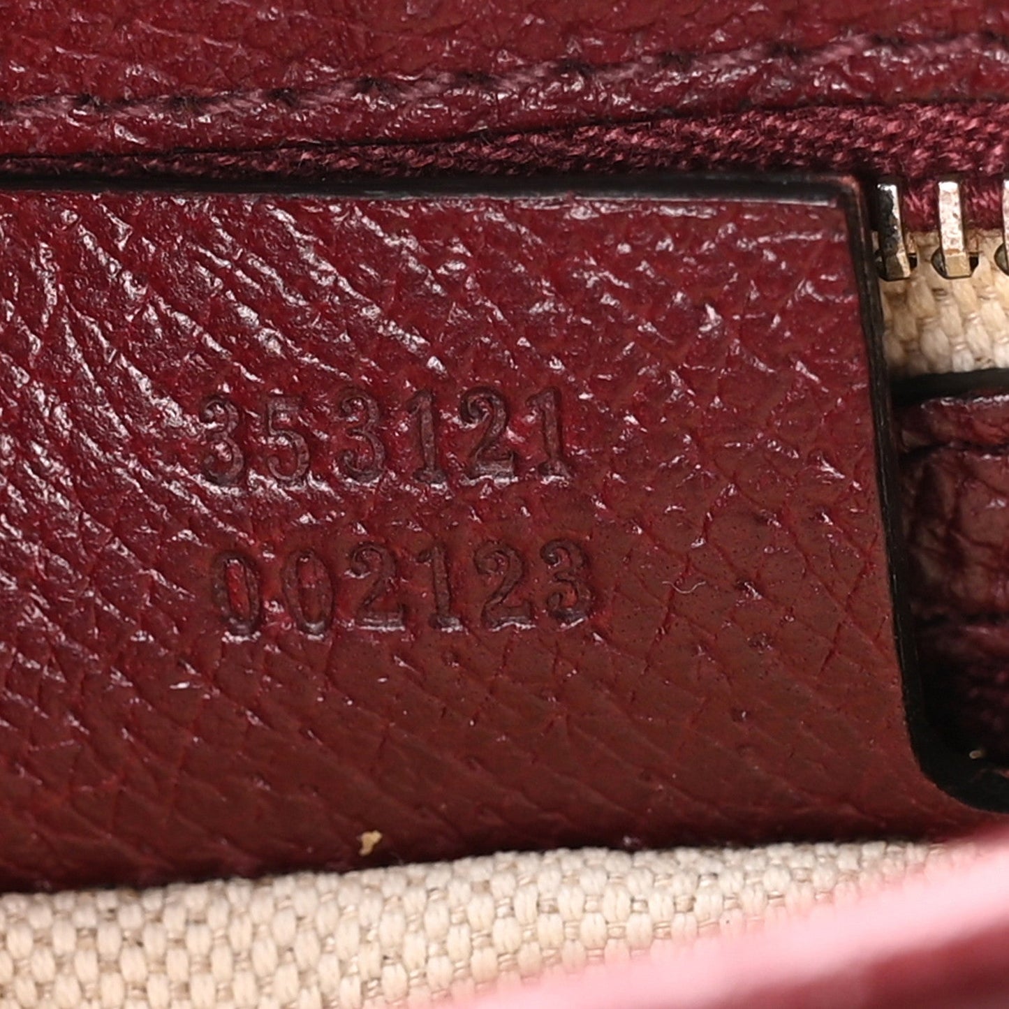 Monogram Small Bree Tote Red