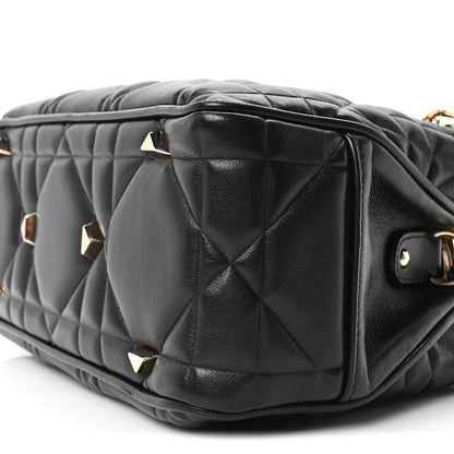 Calfskin Cannage Small The Lady 95.22 Black