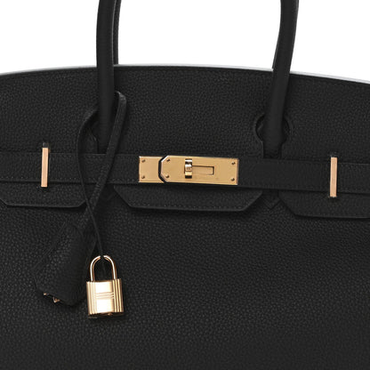 Togo Birkin 30 Black
