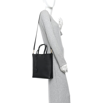 Calfskin Toy Shopping Tote Black
