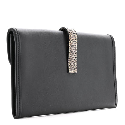 Swift Lizard Jige Touch Duo Clutch Black Ombre
