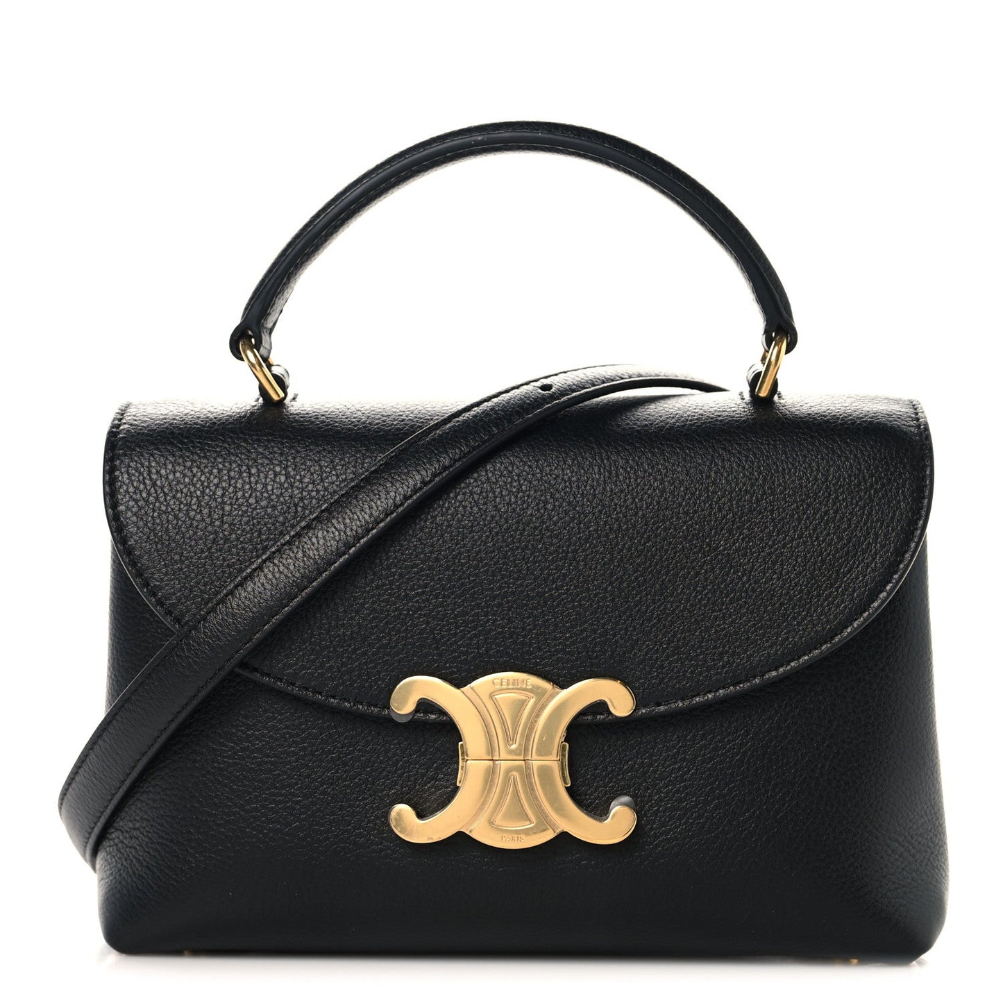 Supple Grained Calfskin Teen Nino Black