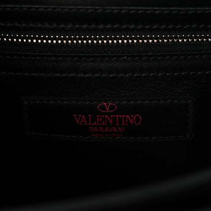 Vitello Loveblade Embellished Chain Flap Bag Black Multicolor