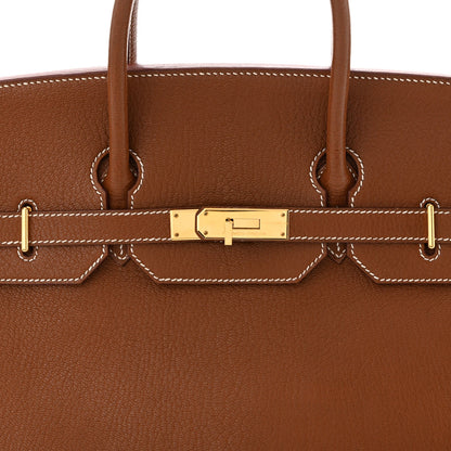Chevre de Coromandel HAC Birkin 36 Gold