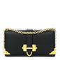 Saffiano Cahier Mini Bag Black