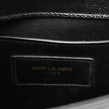 Grain De Poudre Small Monogram Kate Satchel Black