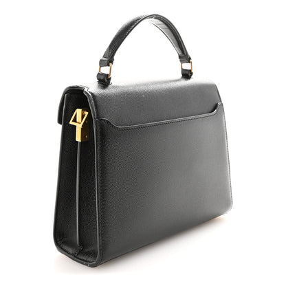 Grain de Poudre Mini Classic Monogram Cassandra Top Handle Black