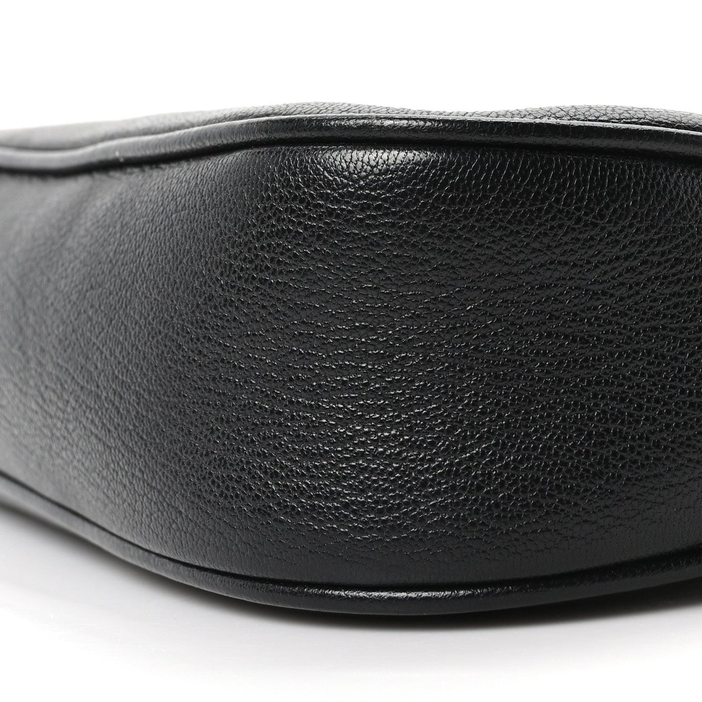 Goatskin Small Aphrodite Shoulder Bag Black