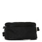 Nylon Monogram Fanny Pack Belt Bag Black