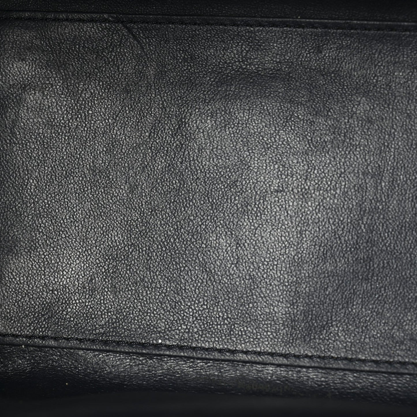 Smooth Calfskin Micro Luggage Navy Blue