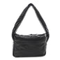 Lambskin Small Ryan Puffer Bag Black