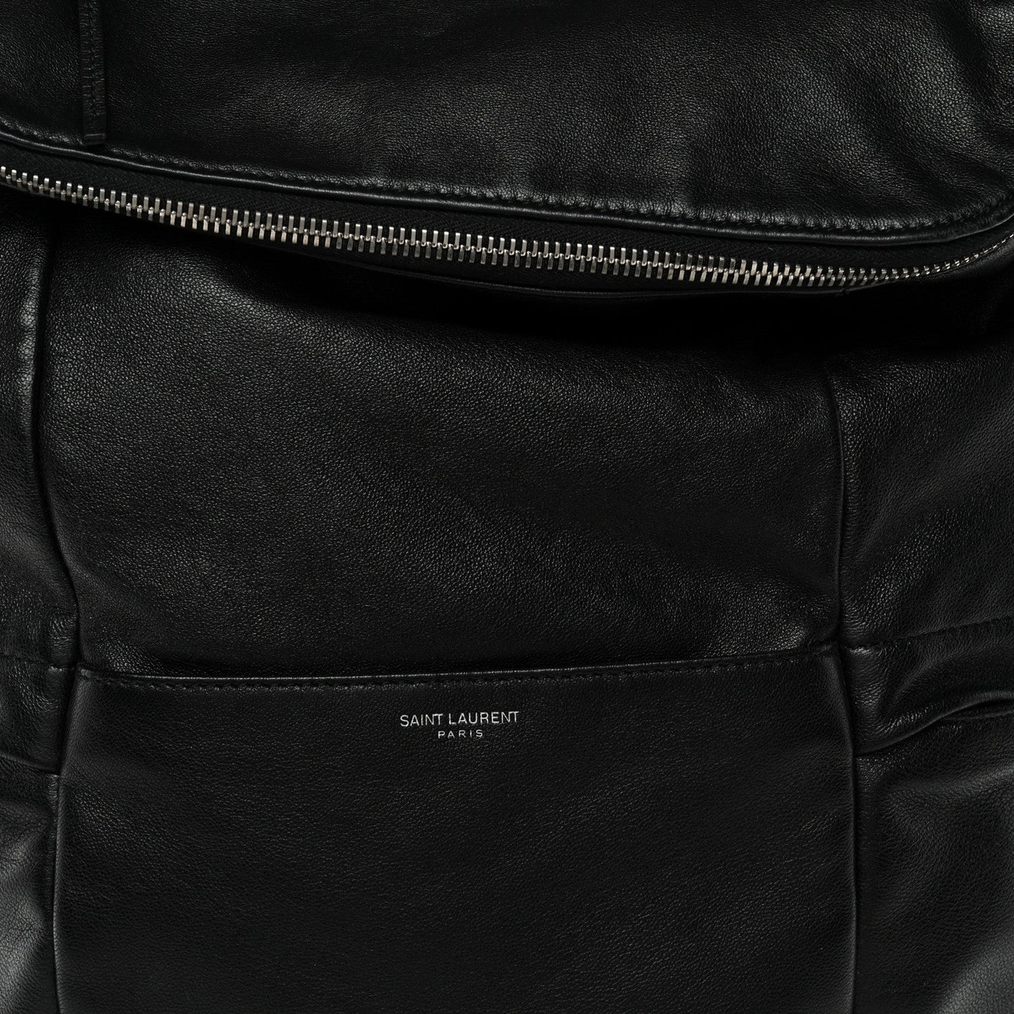 Canvas Calfskin Sid Backpack Black
