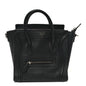 Pebbled Calfskin Nano Luggage Black