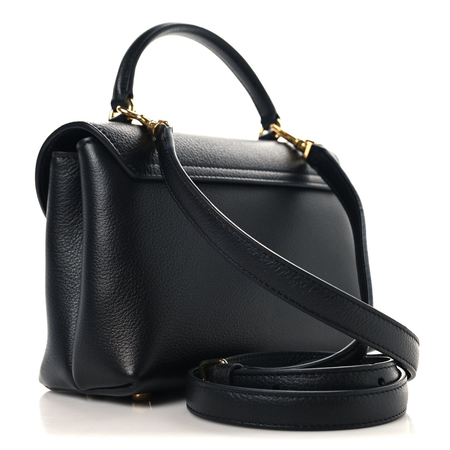 Supple Grained Calfskin Teen Nino Black