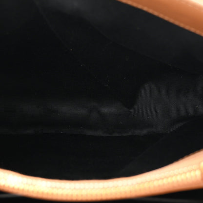 Suede Calfskin Y Quilted Monogram Small Loulou Chain Satchel Cinnamon