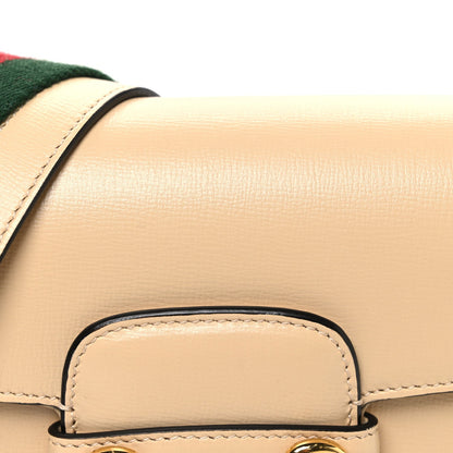 Azalea Calfskin Web Mini Horsebit 1955 Shoulder Bag Bubble Tea