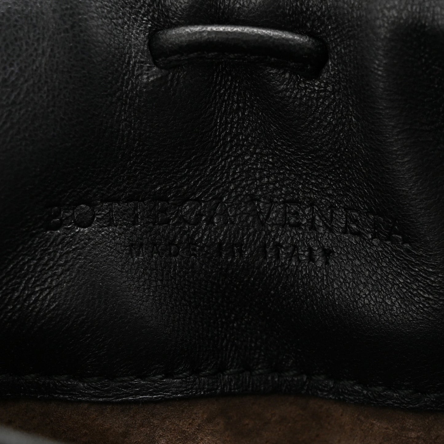 Nappa Intrecciato Mini Shoulder Bag Black