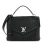 Soft Calfskin My Lockme Studs Black