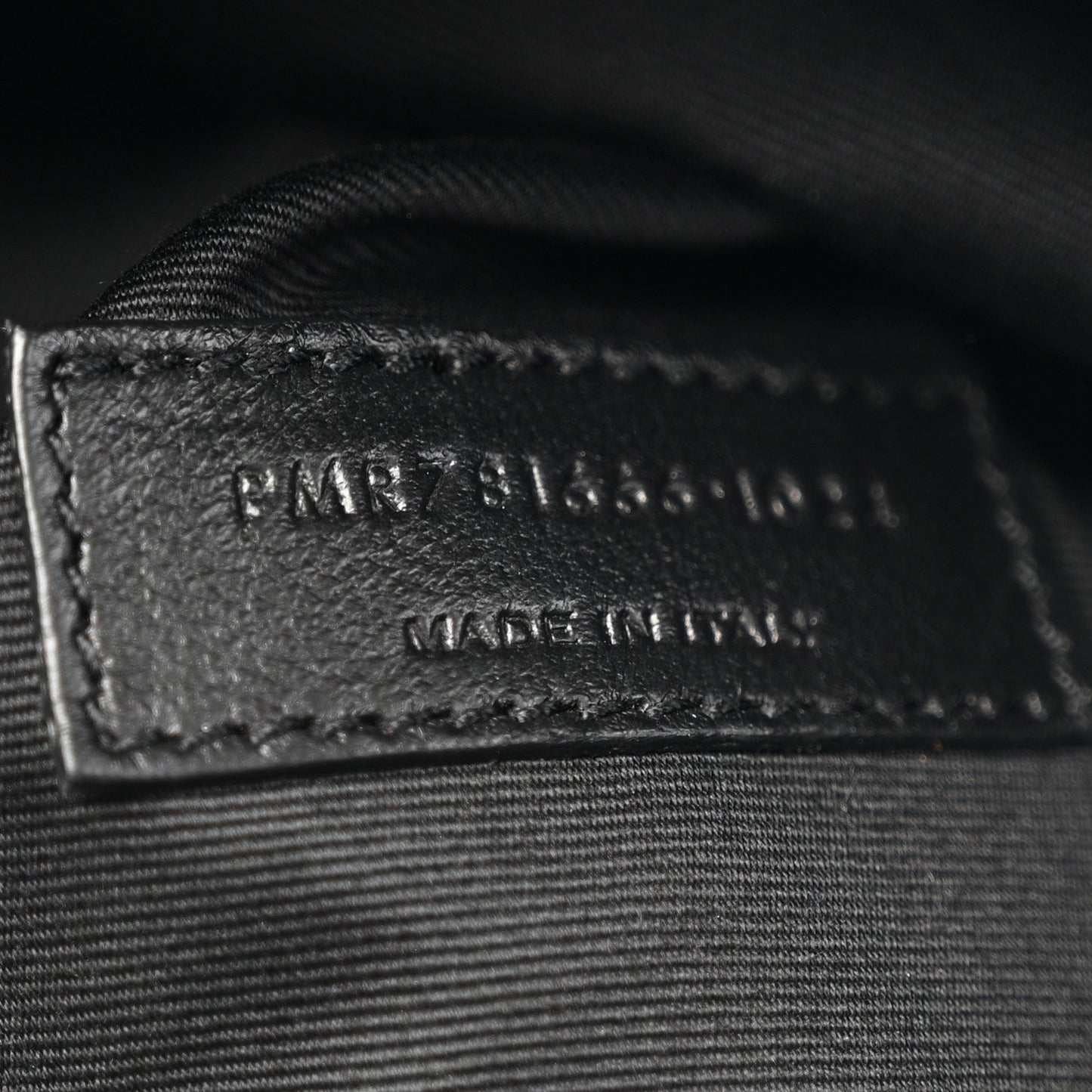 Lambskin Matelasse Monogram Medium Jamie 4.3 Pochon Black