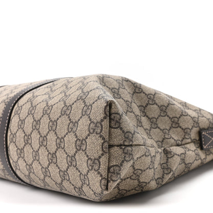 GG Plus Monogram Travel Bag Dark Brown