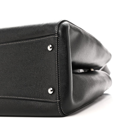 Caviar Cerf Executive Shopper Tote Black