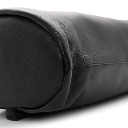 Grained Calfskin Joe Backpack Black