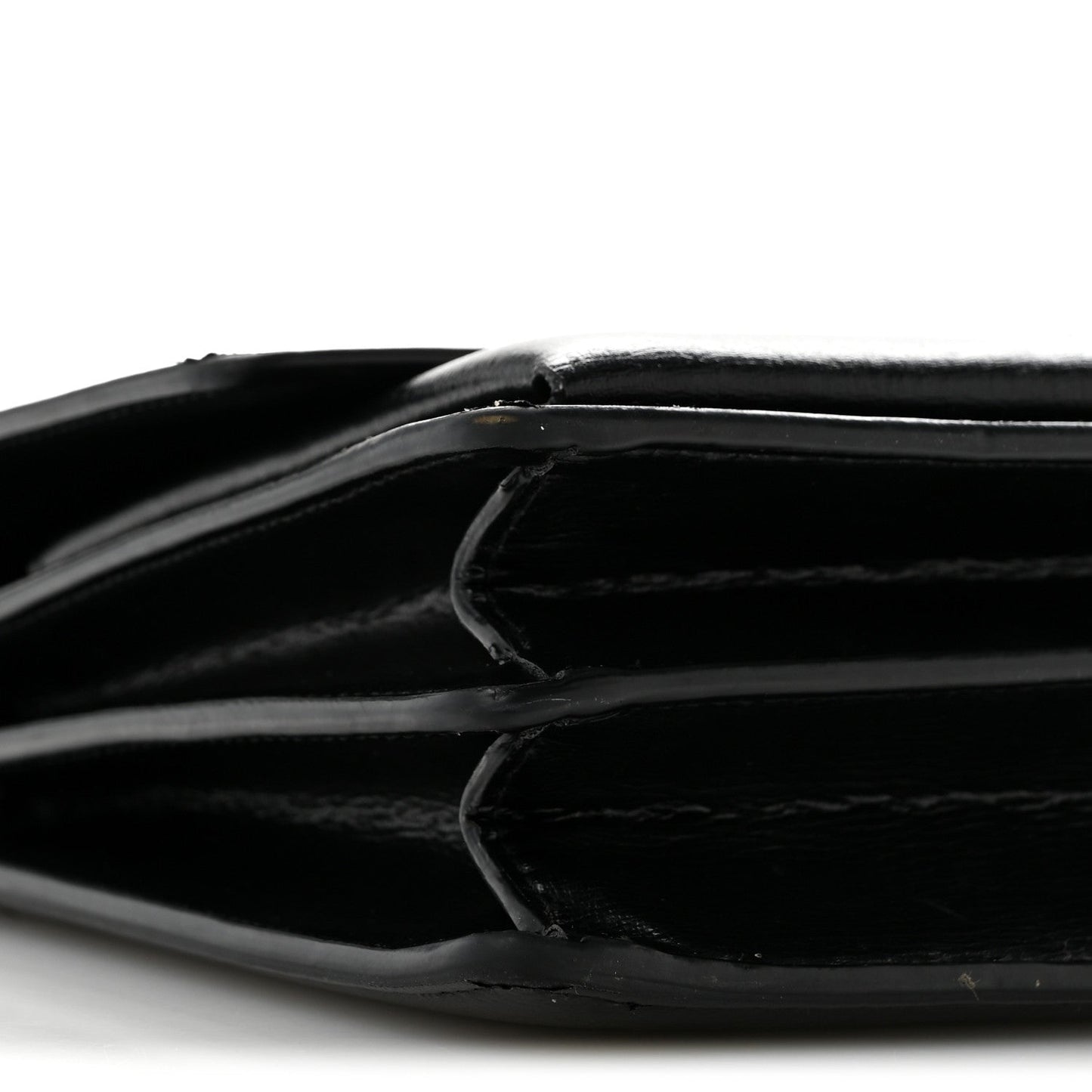 Calfskin Medium Monogram Sunset Satchel Black