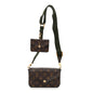 Monogram Felicie Strap & Go Kaki