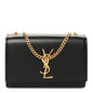 Grain De Poudre Small Monogram Kate Satchel Black