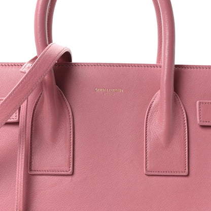 Calfskin Small Sac De Jour Dark Rose