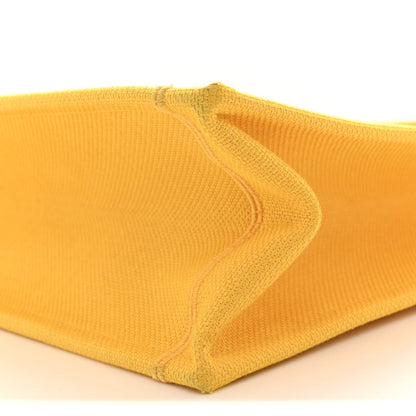 Canvas Embroidered Book Cover Medium Book Tote Yellow Red