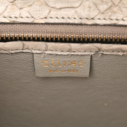 Snakeskin Nano Luggage Grey