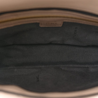 Nappa FF 1974 Embossed Baguette Camelia