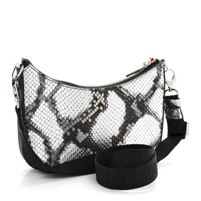 Calfskin Amazonia Loubila Mini Chain Shoulder Bag Multicolor