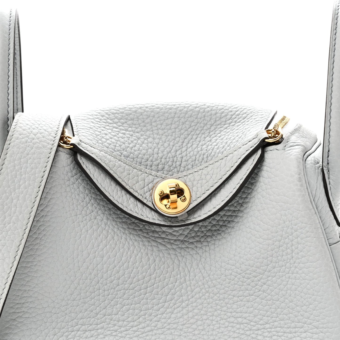 Taurillon Clemence Mini Lindy 20 Bleu Pale