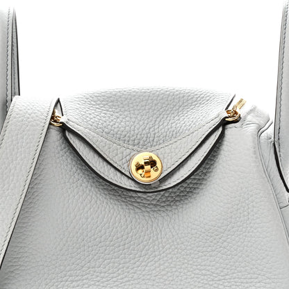 Taurillon Clemence Mini Lindy 20 Bleu Pale