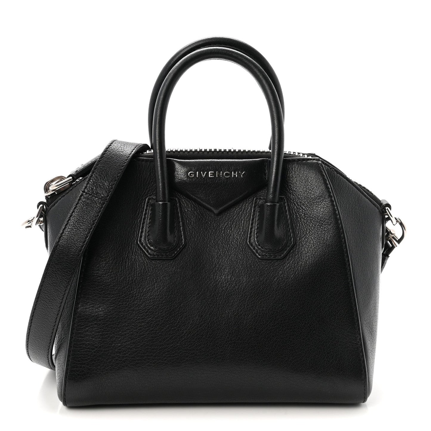 Sugar Goatskin Mini Antigona Black